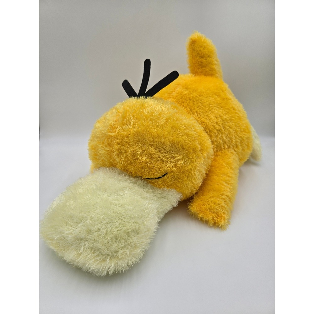 Pokemon Psyduck Kutsurogi Time‎ Plush Banpresto Bandai Spirits Yellow Fuzzy Toy